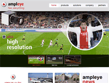 Tablet Screenshot of ampleye.com